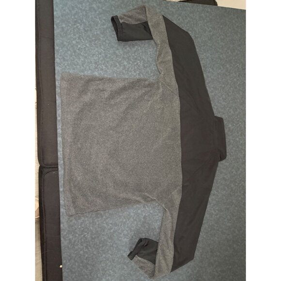 NFL Kansas City Chiefs 1/4 Zip Black/Grey Fleece Jacket - Size XL - Picture 5 of 5